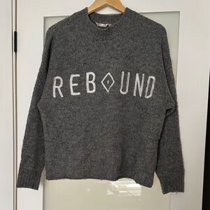ESQUALO Charcoal Knit Sweater